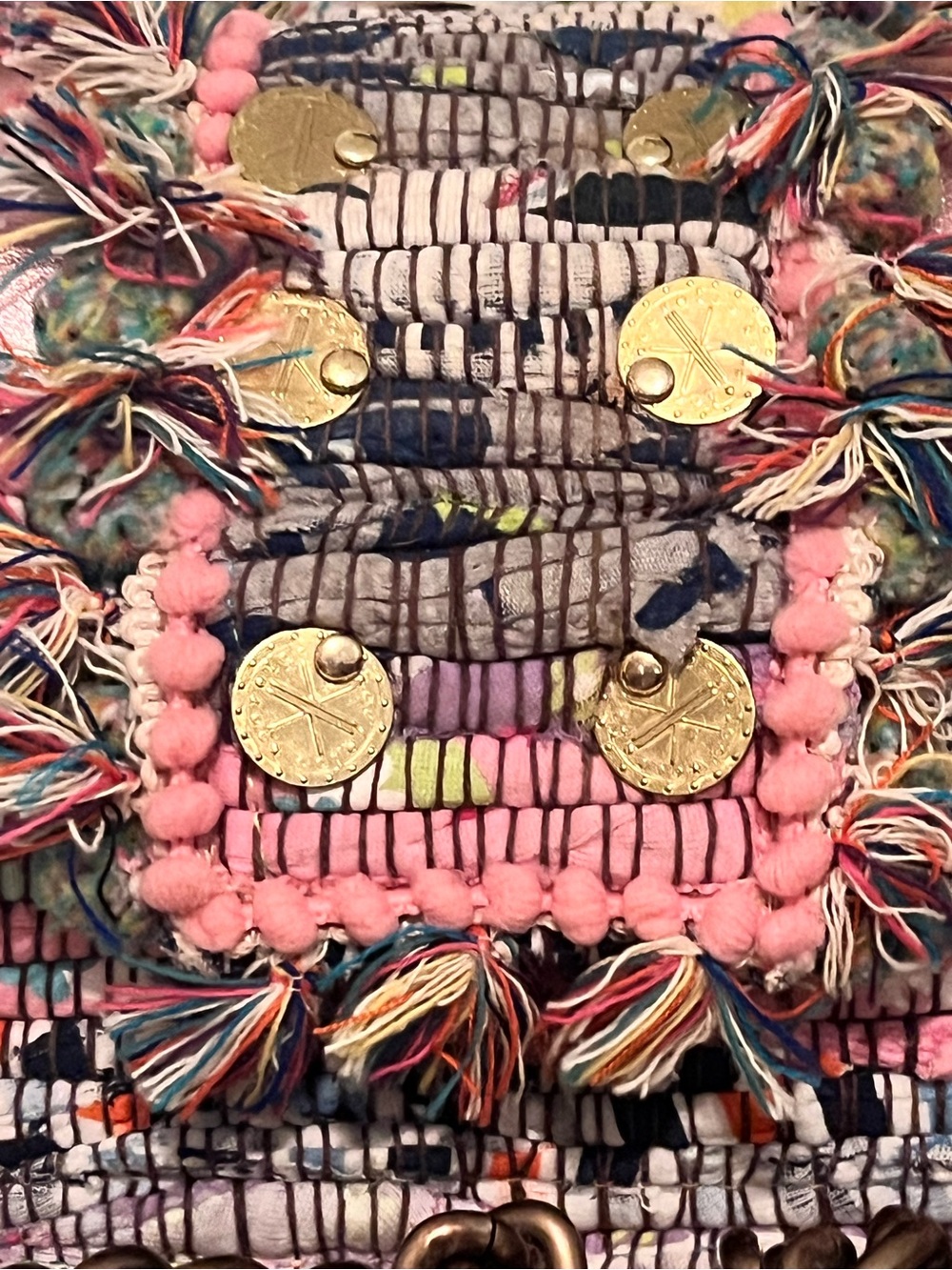 Kooreloo Woven Crossbody Hand Made - Picture 2 of 13